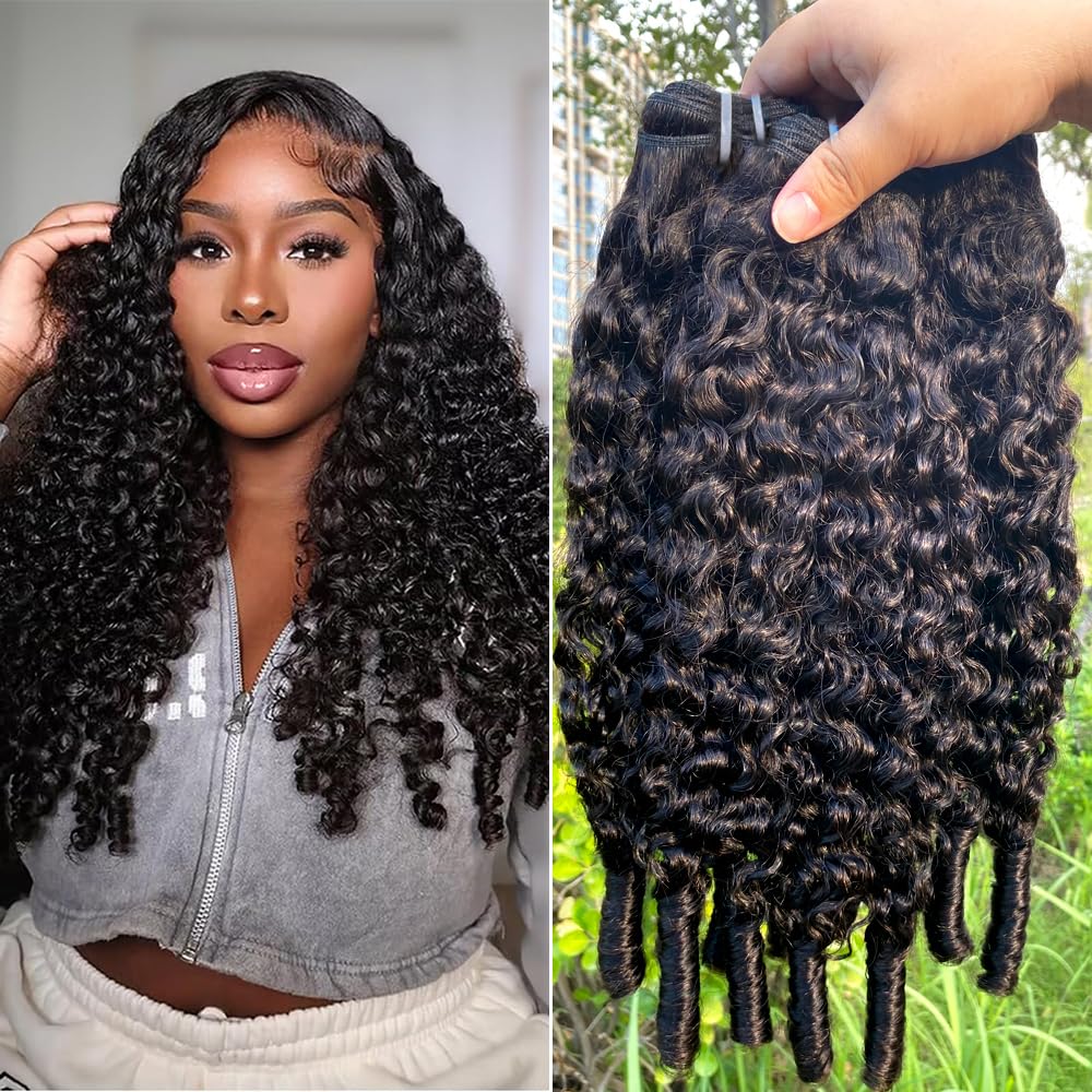 Lodmemo Beaufox Burmese Curly Hair Bundles Pixie Curly Bundles Human Hair Virgin 10A Grade 100% Human Virgin Hair unprocessed Human Hair