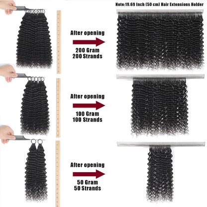 Deep Wave Crochet Human Hair for Boho Braids with Miracle Knots – Soft Waves Time-Saving Install