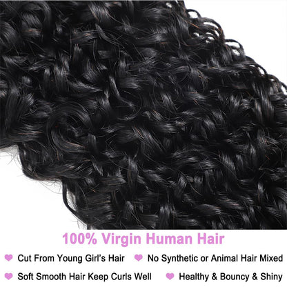 Lodmemo Beaufox Burmese Curly Hair Bundles Pixie Curly Bundles Human Hair Virgin 10A Grade 100% Human Virgin Hair unprocessed Human Hair