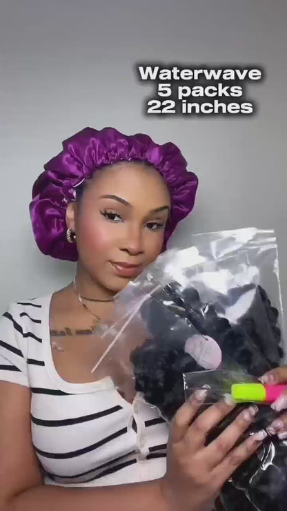 Deep Wave Crochet Human Hair for Boho Braids with Miracle Knots – Soft Waves Time-Saving Install